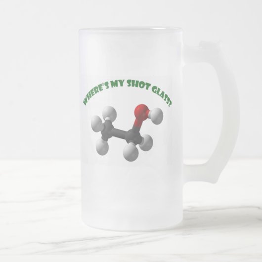 Chope Givrée Là où est mon Verre-Éthanol de tir (Droit)