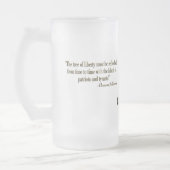 Chope Givrée La PRÉCAUTION "ne marchent pas sur moi" le DRAPEAU (Gauche)