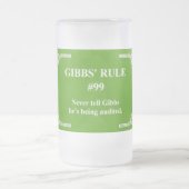 Chope Givrée La règle 99 de Gibbs (Centre)