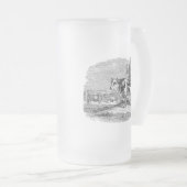 Chope Givrée La vache repérée par cru rétro Taureau effraye (Devant droit)