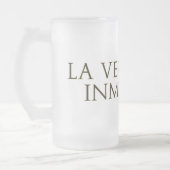 Chope Givrée La Verdad Es Inmortal(Letras Gold) (Gauche)