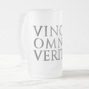Chope Givrée LA VÉRITÉ TRIOMPHE DE TOUT - Bière Light Frosted G