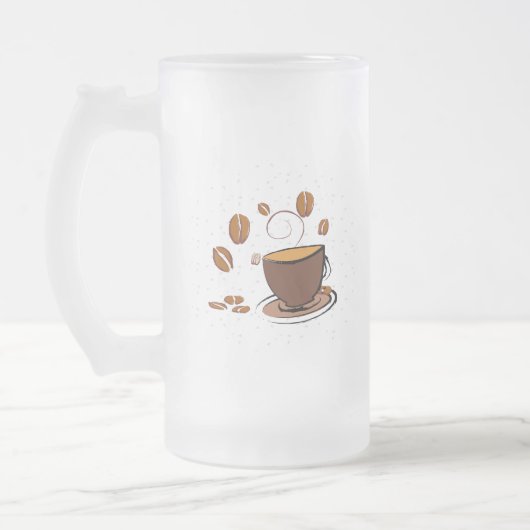 Chope Givrée L'amour du café (Gauche)