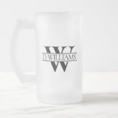 Chope Givrée Large Custom Monogram Initial  (Gauche)