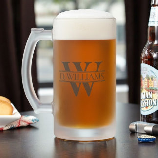 Chope Givrée Large Custom Monogram Initial