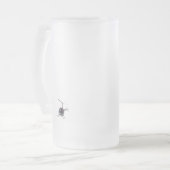 Chope Givrée Le couperet de vol en verre de bière d'hélicoptère (Devant gauche)