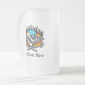 Chope Givrée Le crâne de serrurier et sarclent des clés (Devant gauche)