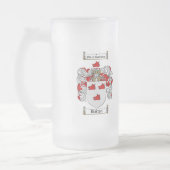 CHOPE GIVRÉE LE CREST DE FAMILLE DE BARTON - MANTEAU DE BARTON (Gauche)