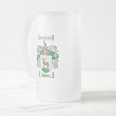 CHOPE GIVRÉE LE CREST DE FAMILLE DE BOWEN - MANTEAU DE BOWEN (Devant gauche)