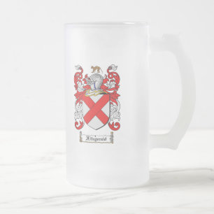 CHOPE GIVRÉE LE CREST DE FAMILLE DE FITZGERALD - MANTEAU DE