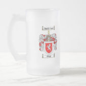 CHOPE GIVRÉE LE CREST GRIS DE FAMILLE - MANTEAU DES BRAS GRIS (Gauche)