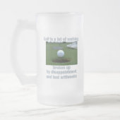 Chope Givrée Le golf est beaucoup de marche (Gauche)