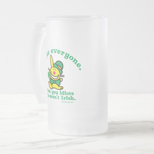 Chope Givrée Le jour | de St Patrick j'aime chacun (Devant gauche)