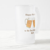 Chope Givrée Le meilleur monogramme du monde papa d'anniversair (Devant droit)