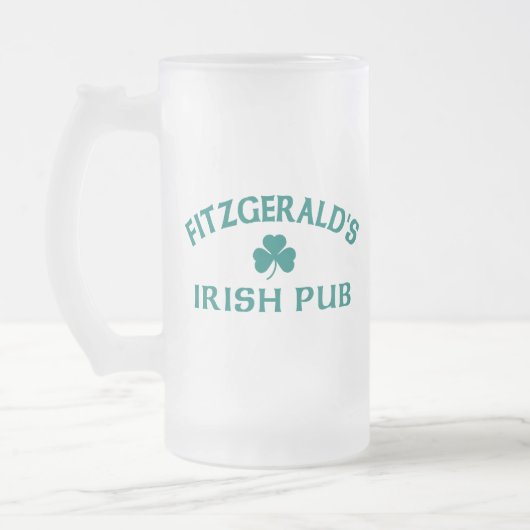 Chope Givrée Le Pub Irlandais de Fitzgerald  (Gauche)