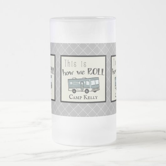 Chope Givrée Le rv campant mignon "ceci est comment nous (Centre)