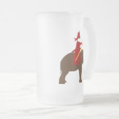 Chope Givrée Le Vibrant sur un éléphant (Devant droit)
