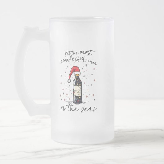 Chope Givrée Le Vin Le Plus Merveilleux De L'Année (Gauche)