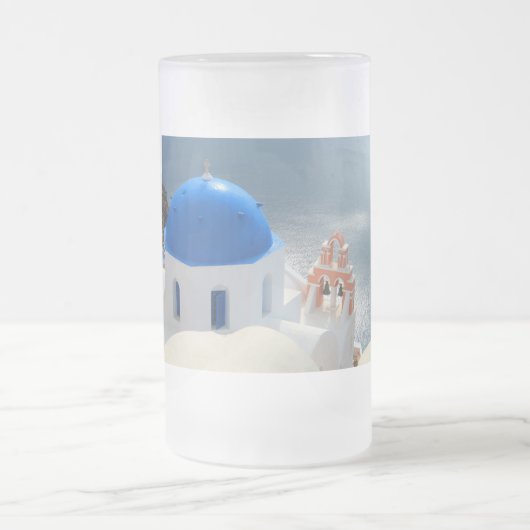 Chope Givrée L'église de Santorin au soleil de l'après-midi (Centre)