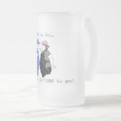 Chope Givrée L'entraîneur et l'arbitre de base-ball font face (Devant droit)