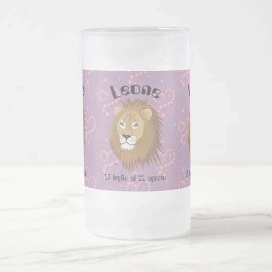 Chope Givrée Leone 23 luglio al 22 agosto tazze (Centre)