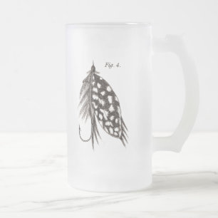 Chope Givrée Les 1800s vintages pêchant la pêche de mouche