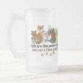 Chope Givrée Les chats sont comme des pommes chips (Gauche)
