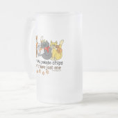 Chope Givrée Les chats sont comme des pommes chips (Devant gauche)