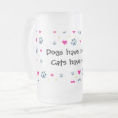 Chope Givrée Les chiens ont des Propriétaire-Chats avoir le (Devant gauche)