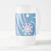 Chope Givrée Les flocons de neige au vent - (Devant droit)