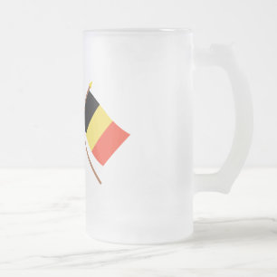 Chope Givrée Les USA et drapeaux croisés par Belgique