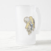 Chope Givrée Lettre majuscule A alphabet-monogramme (Devant droit)