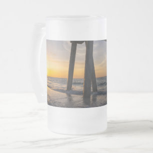 Chope Givrée Lever de soleil doré sous le ponton de Pensacola M