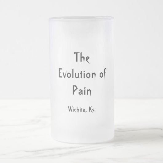 Chope Givrée L'évolution de la douleur, Wichita, Ks. (Centre)