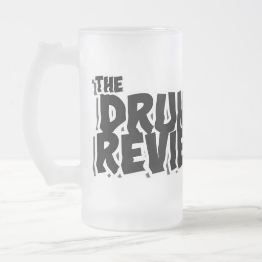 Chope Givrée L'Examen Irrégulier De La Bière Frosted Stein (Gauche)