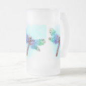 Chope Givrée Libellule Crystalized (bleue) (Devant droit)