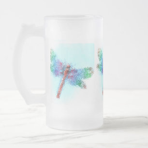 Chope Givrée Libellule Crystalized (bleue)