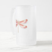 Chope Givrée libellule de fleurs avec sakura de bijoux (Devant gauche)