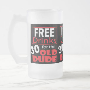 Chope Givrée Libérez les boissons pour le type d'anniversaire