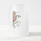 Chope Givrée Licorne de tartan de Buchanan (Devant gauche)