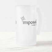 Chope Givrée L'impossible n'est qu'une inspiration théorique (Devant droit)