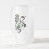 Chope Givrée Lion de tartan de Sutherland (Devant gauche)