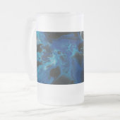 Chope Givrée Liquide psychédélique bleu foncé (Devant gauche)