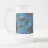 Chope Givrée Liquide psychédélique bleu foncé (Gauche)