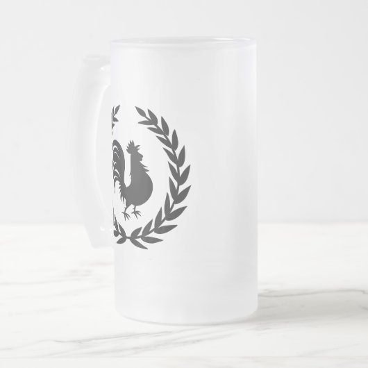 Chope Givrée Logo de coq (Devant gauche)