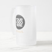 Chope Givrée Logo et Texte (Devant gauche)