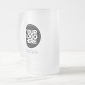 Chope Givrée Logo et Texte (Devant gauche)