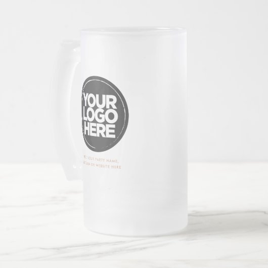 Chope Givrée Logo et texte (Devant gauche)