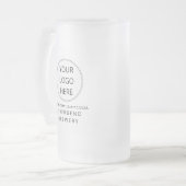 Chope Givrée Logo Et Texte Personnalisés (Devant gauche)