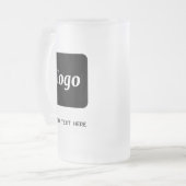 Chope Givrée Logo simple et promotion de l'entreprise textuelle (Devant gauche)